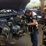 Auto Mechanic, replacing engine on minicooper